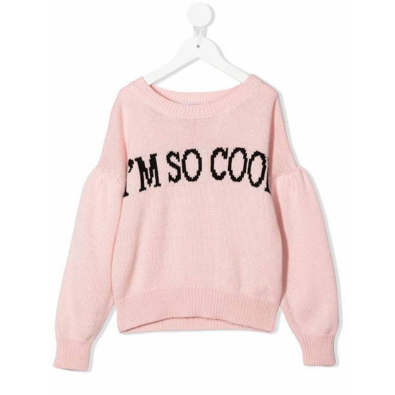 I"M SO COOL SWEATER PINK