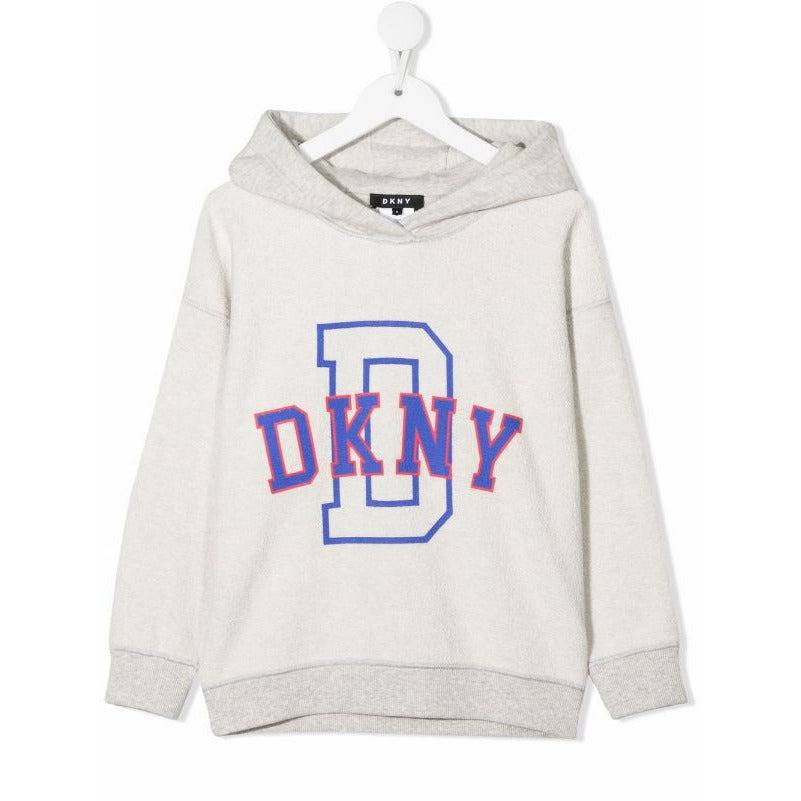 Logo Print Two Tone Reversible Hoodie