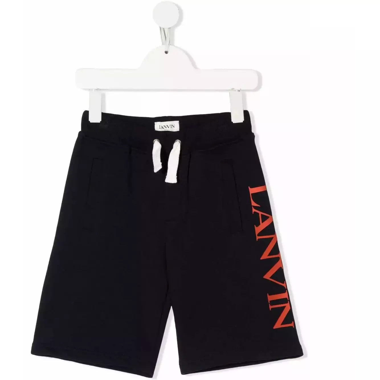 LOGO-PRINT TRACK SHORTS