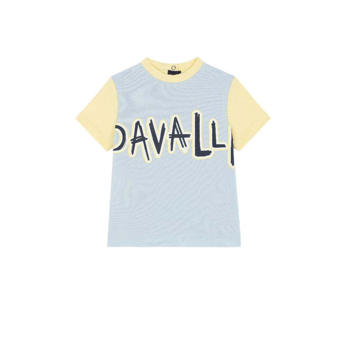 Colour Blocked Graffiti Logo T-Shirt