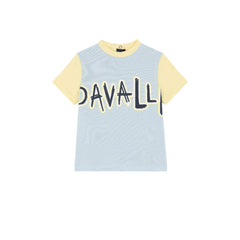 Colour Blocked Graffiti Logo T-Shirt