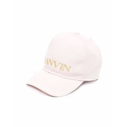 EMBROIDERED-LOGO BASEBALL CAP