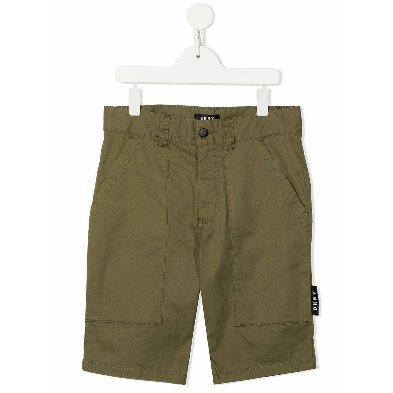 KNEE-LENGTH CHINO SHORTS