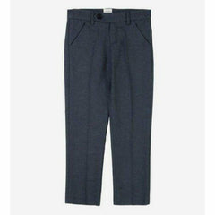Boys Grey Cotton Formal Suit Set
