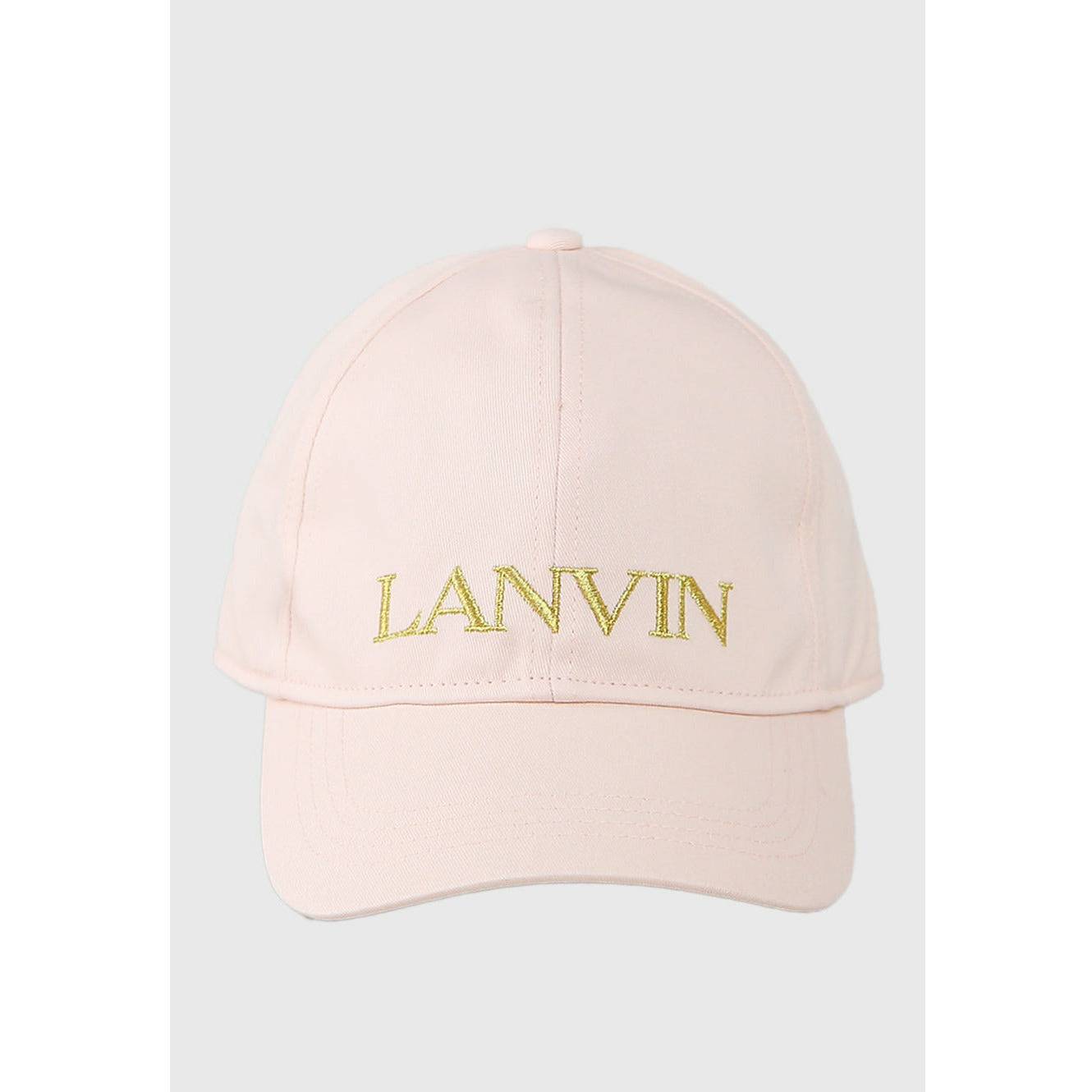 EMBROIDERED-LOGO BASEBALL CAP