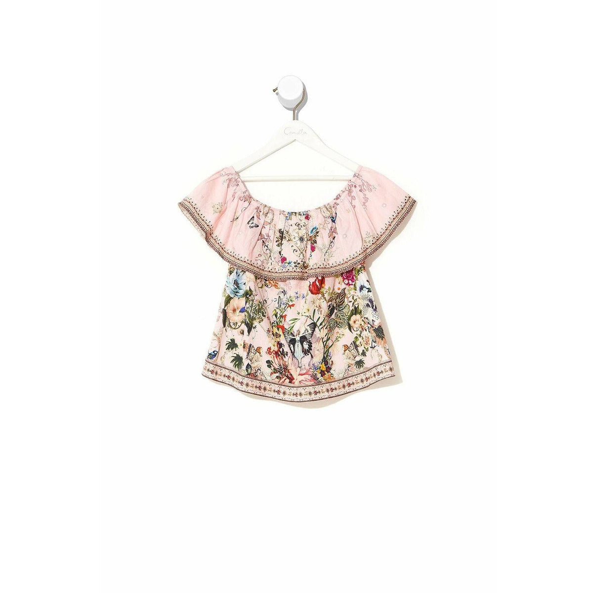 Kids Off The Shoulder Top - Young Hearts