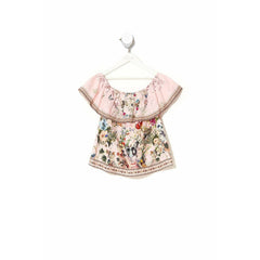 Kids Off The Shoulder Top - Young Hearts
