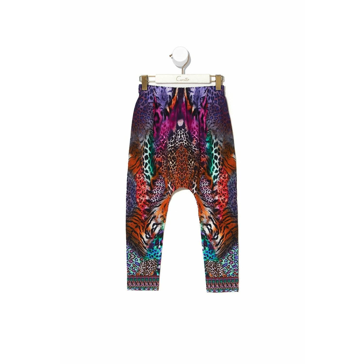 KIDS DROP CROTCH HAREM PANT - XANADU RISING