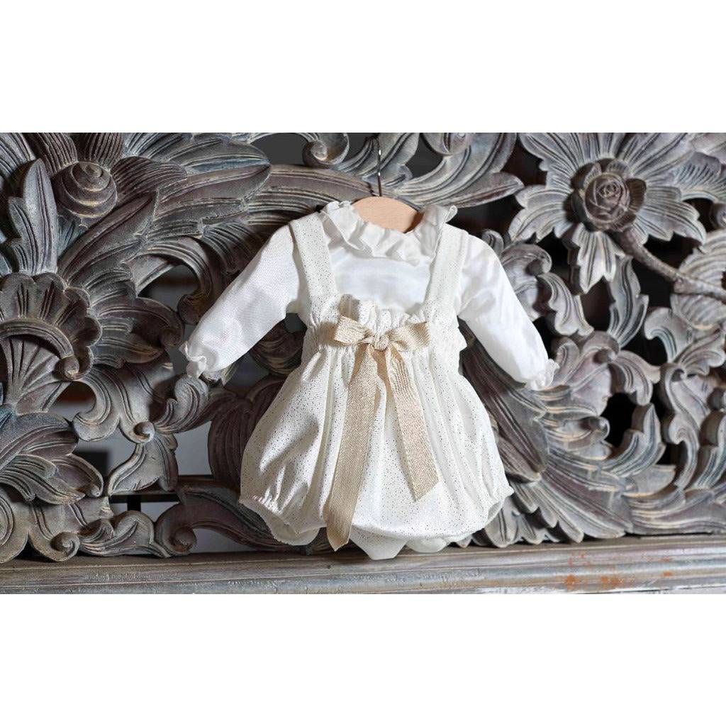 Gold Blossom Two Piece Couture Set