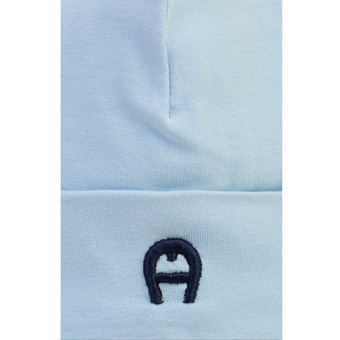 BABY BLUE LOGO BEANIE