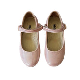 Gaia Leather Shoes - Pearl Powder