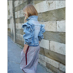 Two Tone Girls Pants