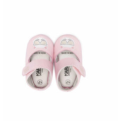 Logo Print Ballerinas