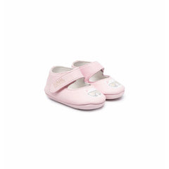 Logo Print Ballerinas