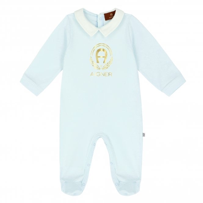 PIMA COTTON OVERALL - PALE BLUE