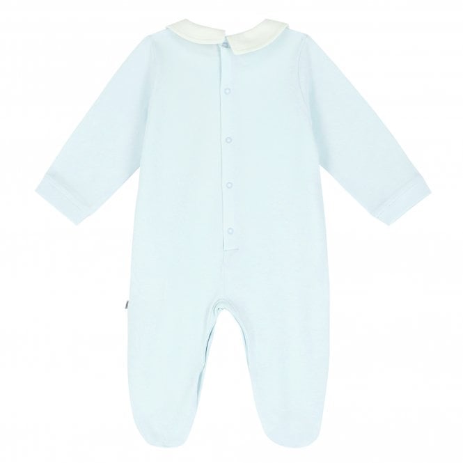 PIMA COTTON OVERALL - PALE BLUE