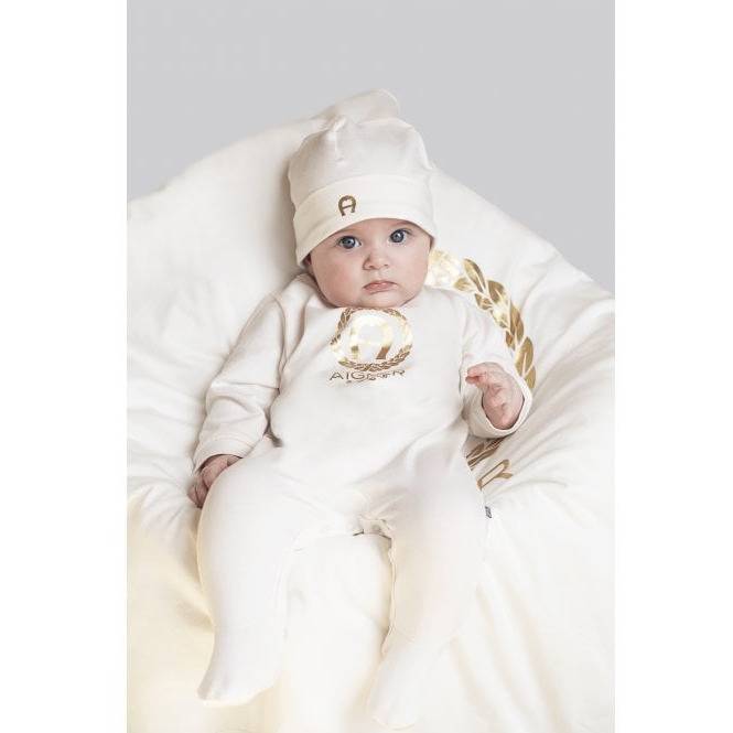 PIMA COTTON BABY HAT - IVORY