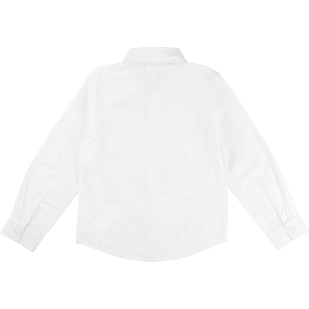 BOYS WHITE BUTTON UP FORMAL SHIRT