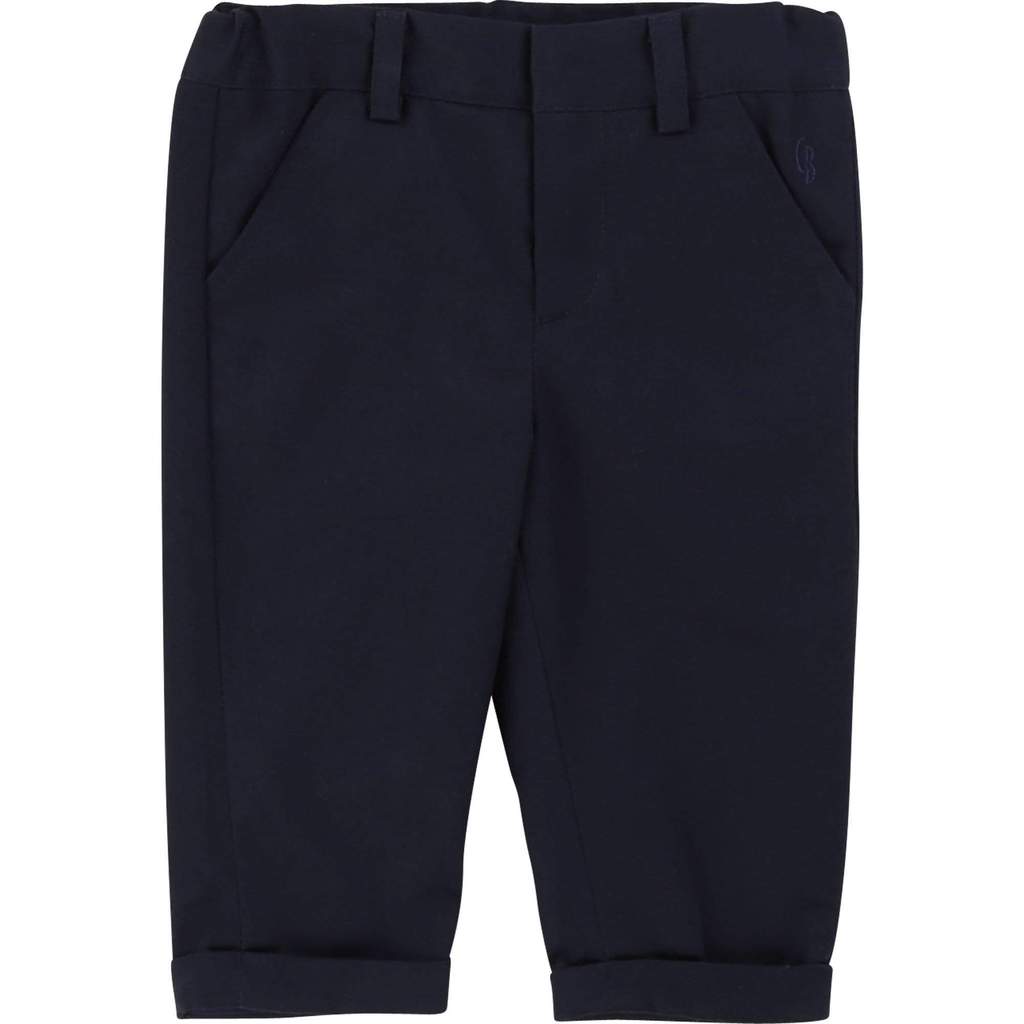 Baby Boy Navy Two Piece Suit Set