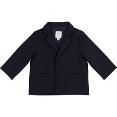 Baby Boy Navy Two Piece Suit Set