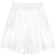 Elegant Sequin Bermuda Shorts