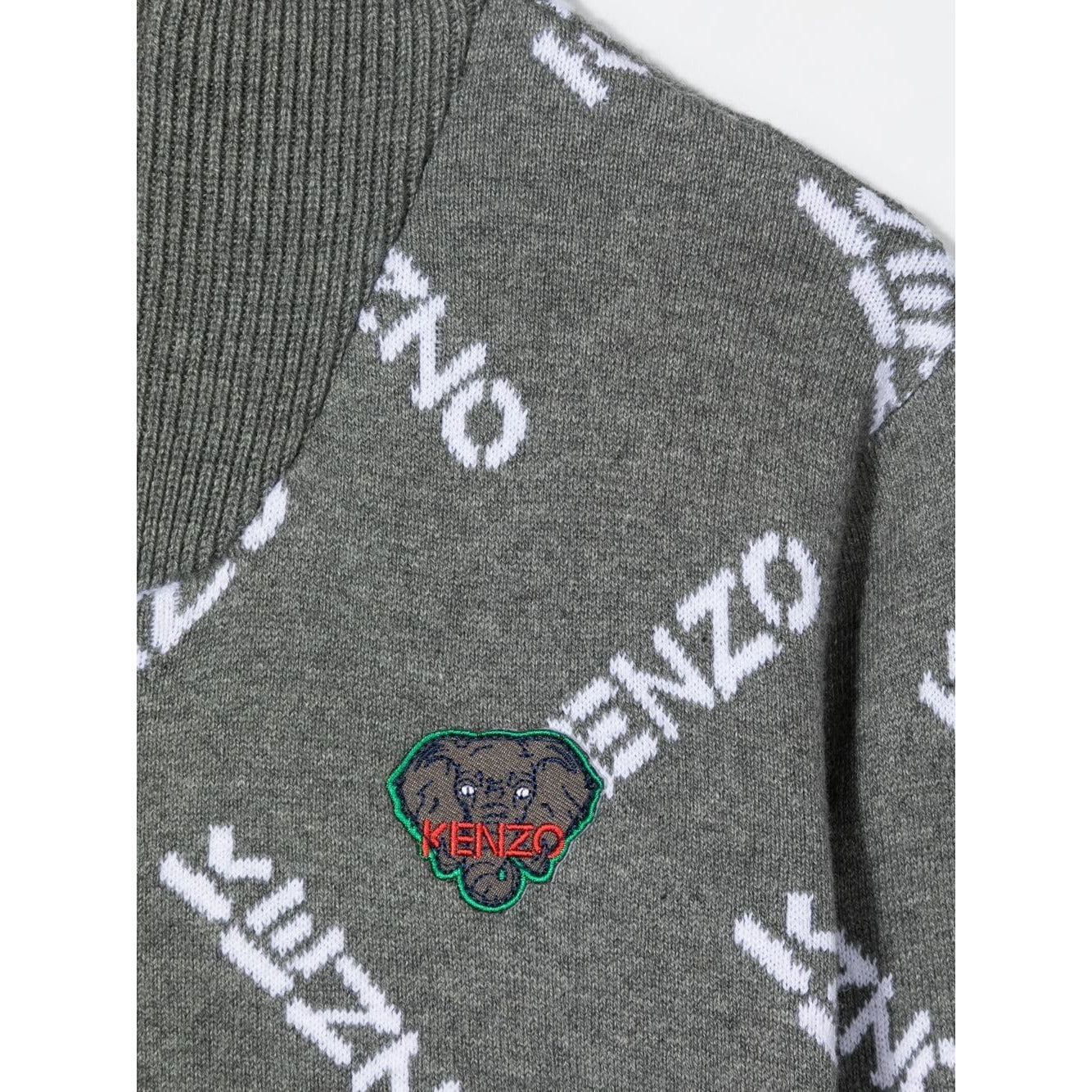 LOGO EMBROIDERED KNIT