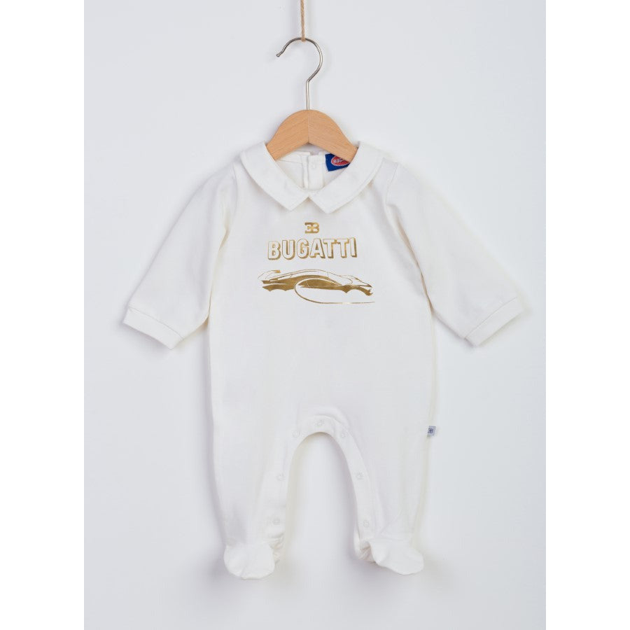 BABY BOYS COLLAR OVERALL