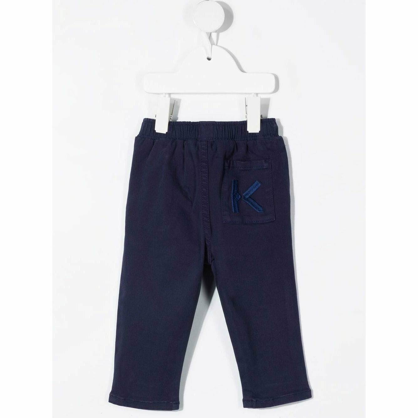 BABY PULL ON LOGO TROUSERS