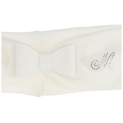 Ivory Ballet Flats And Headband Set