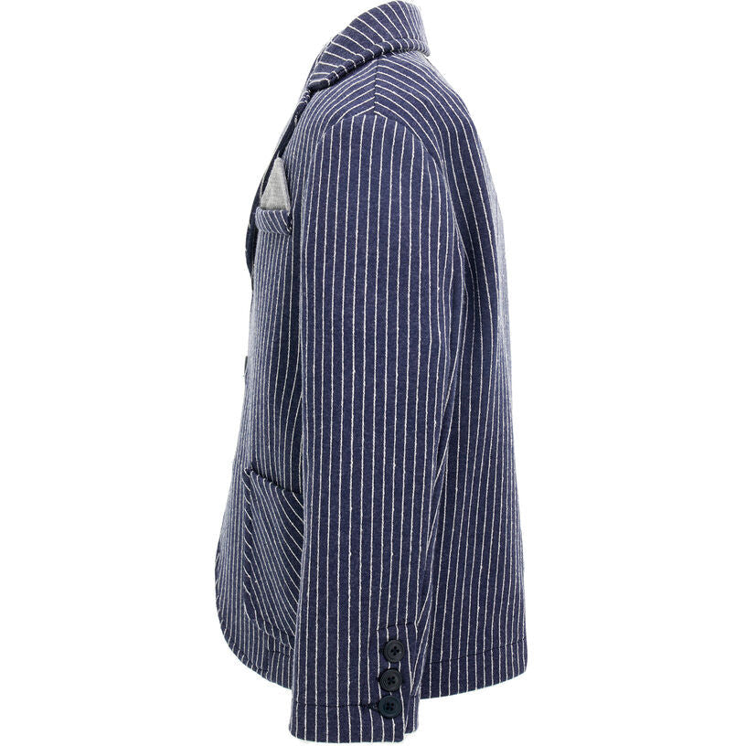 Milano Stitch Pinstripe Suit Set