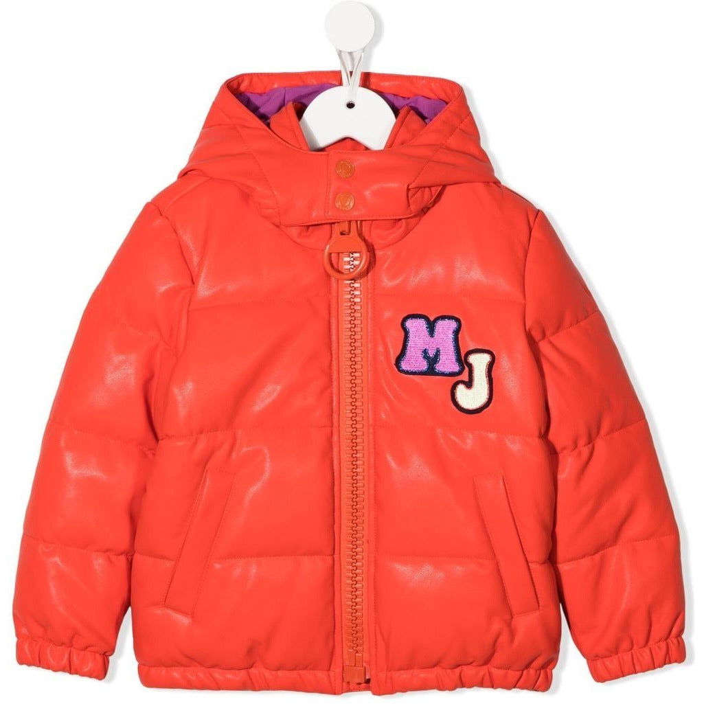 EMBROIDERED LOGO PUFFER JACKET