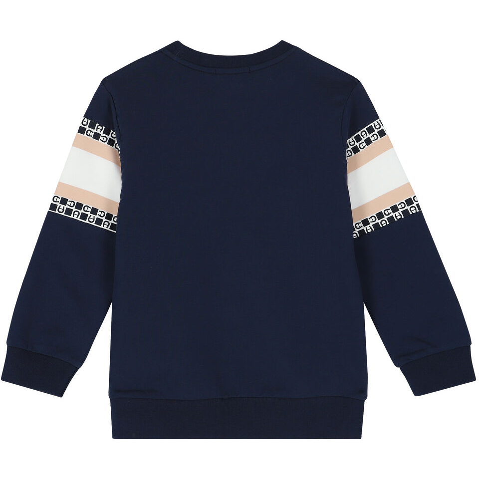 LOGO PRINT SWEATER