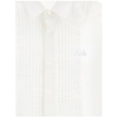 Poplin Shirt With Plastron