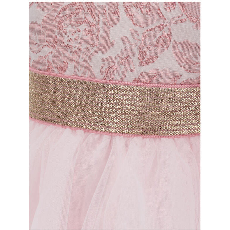 Brocade Tulle Dress