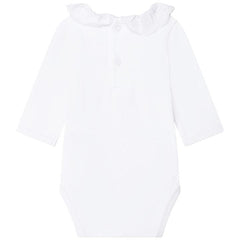 Embroidered Collar Onesie