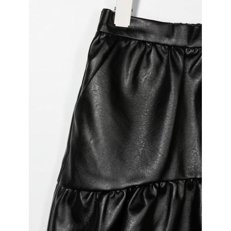 RUCHED PANEL DETAIL SKIRT