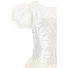 Sequinned Tulle Dress