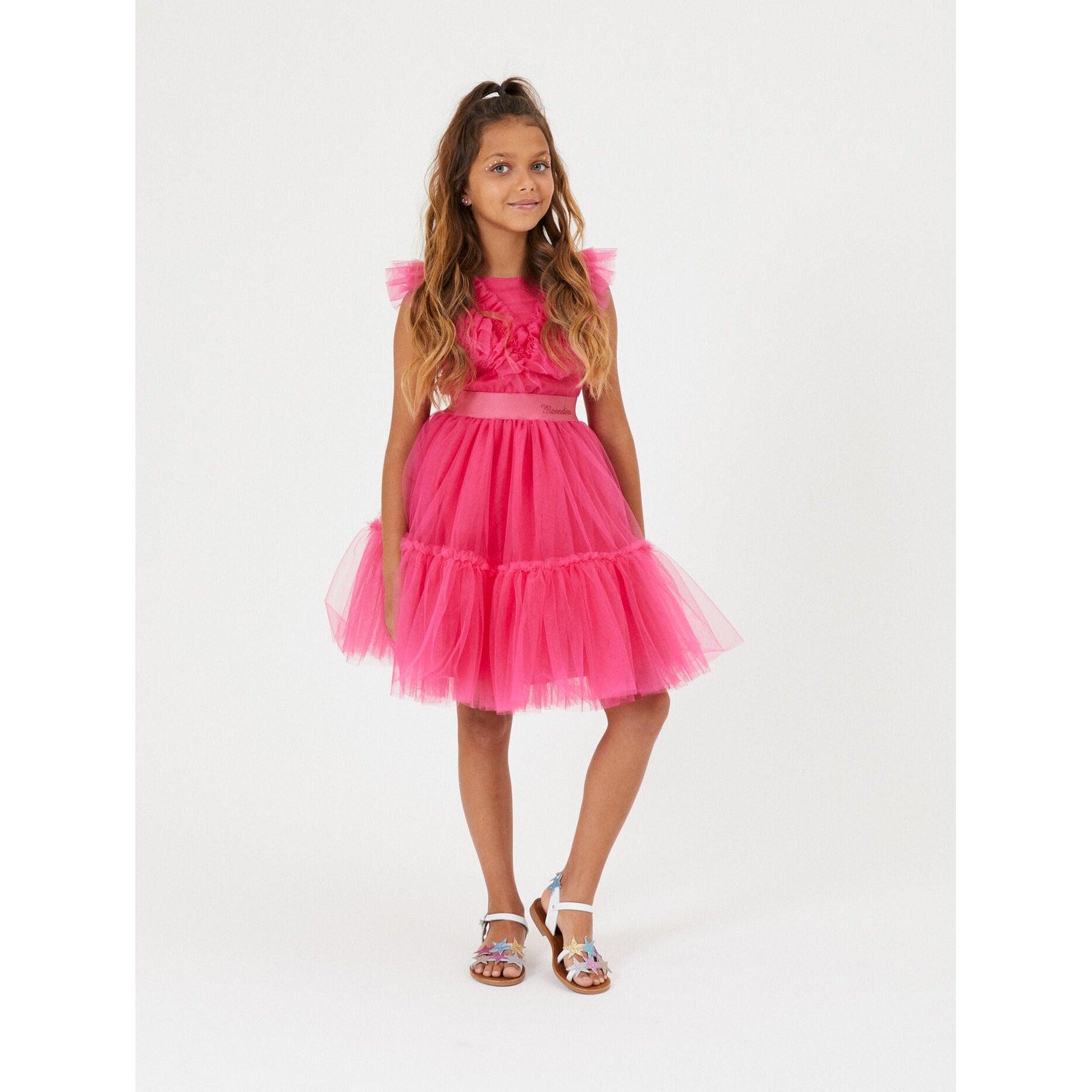 Silk Touch Tulle Dress