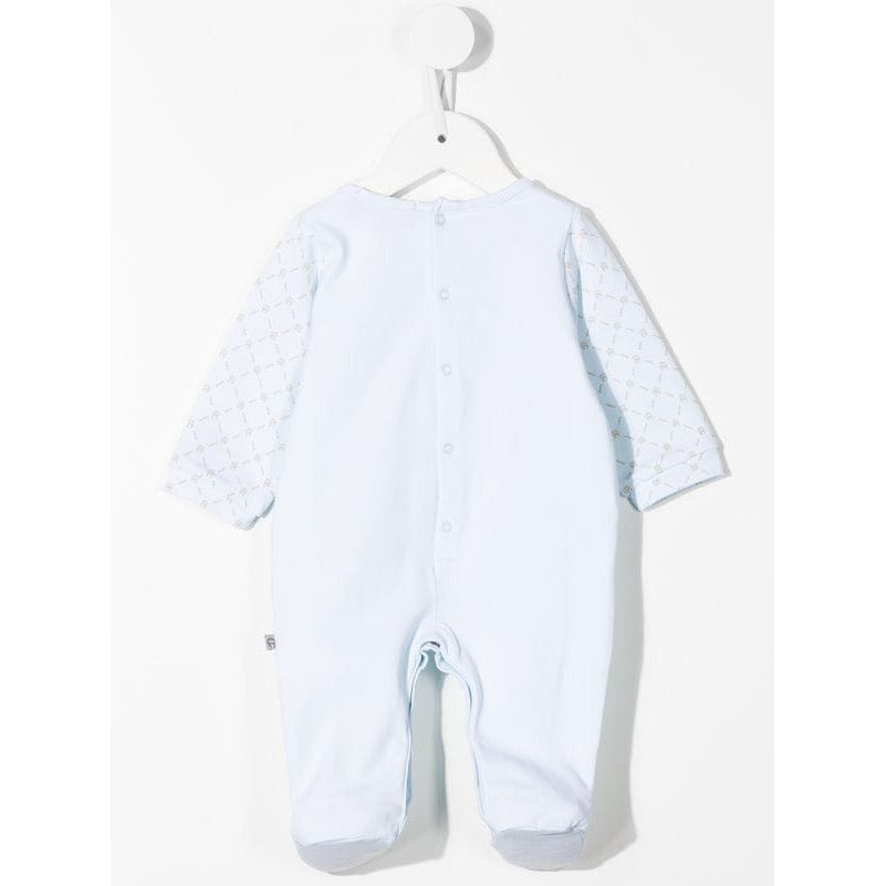 Cotton Overall Set With Embroidered Logo