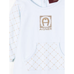 Cotton Overall Set With Embroidered Logo