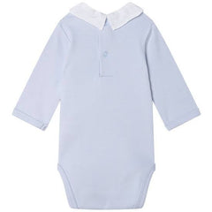 Embroidered Logo Collar Onesie