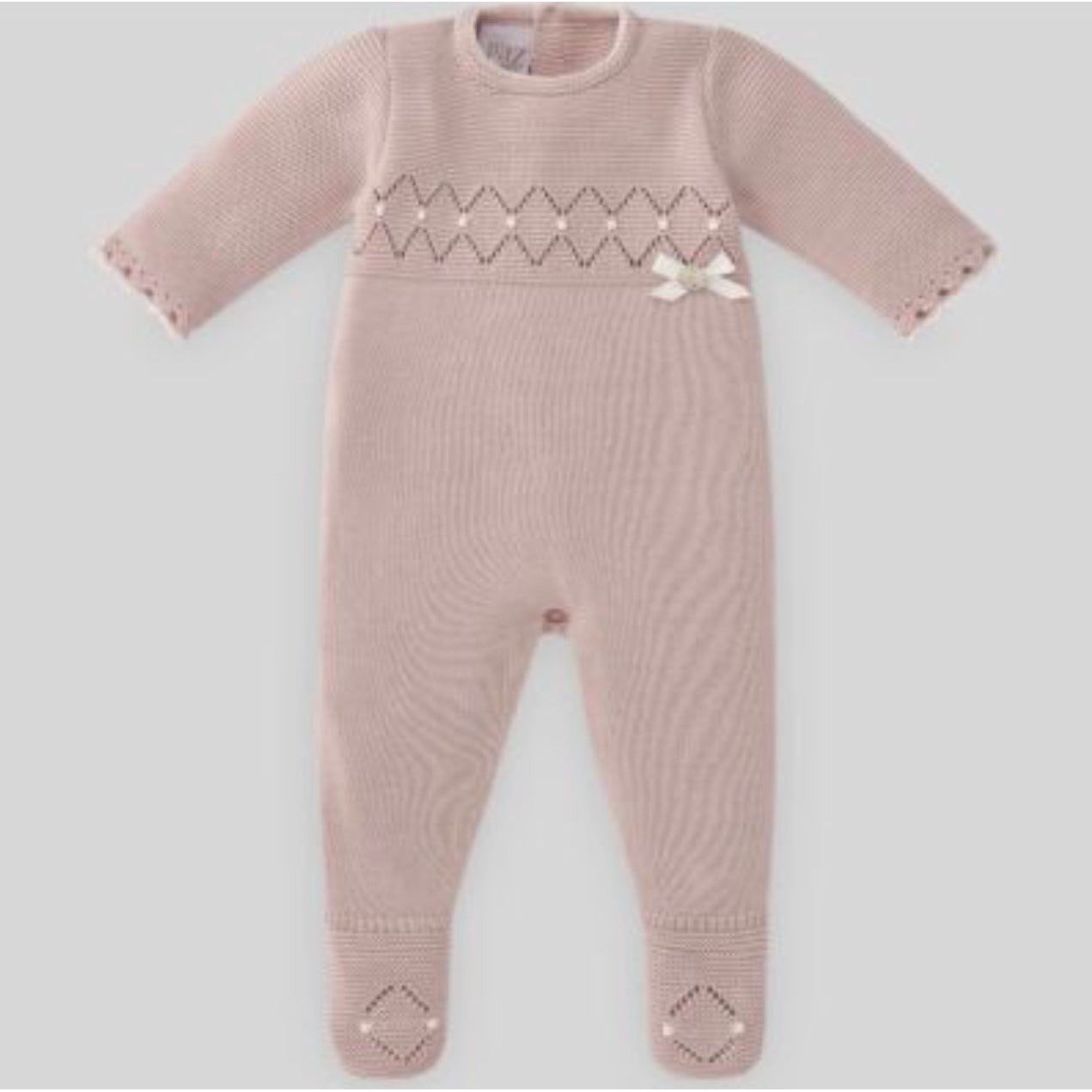 PROMESA KNIT OVERALL WITH KNIT BONNET