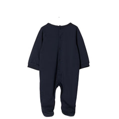Metallic Logo Cotton Overall Set