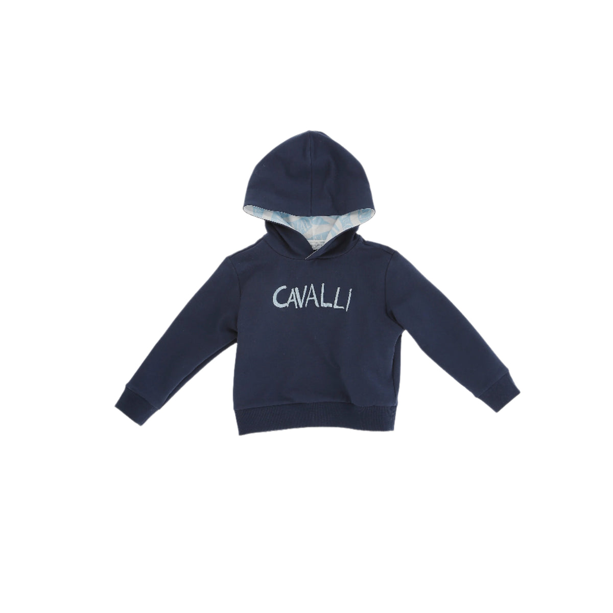 Logo Print Hooded Sweater