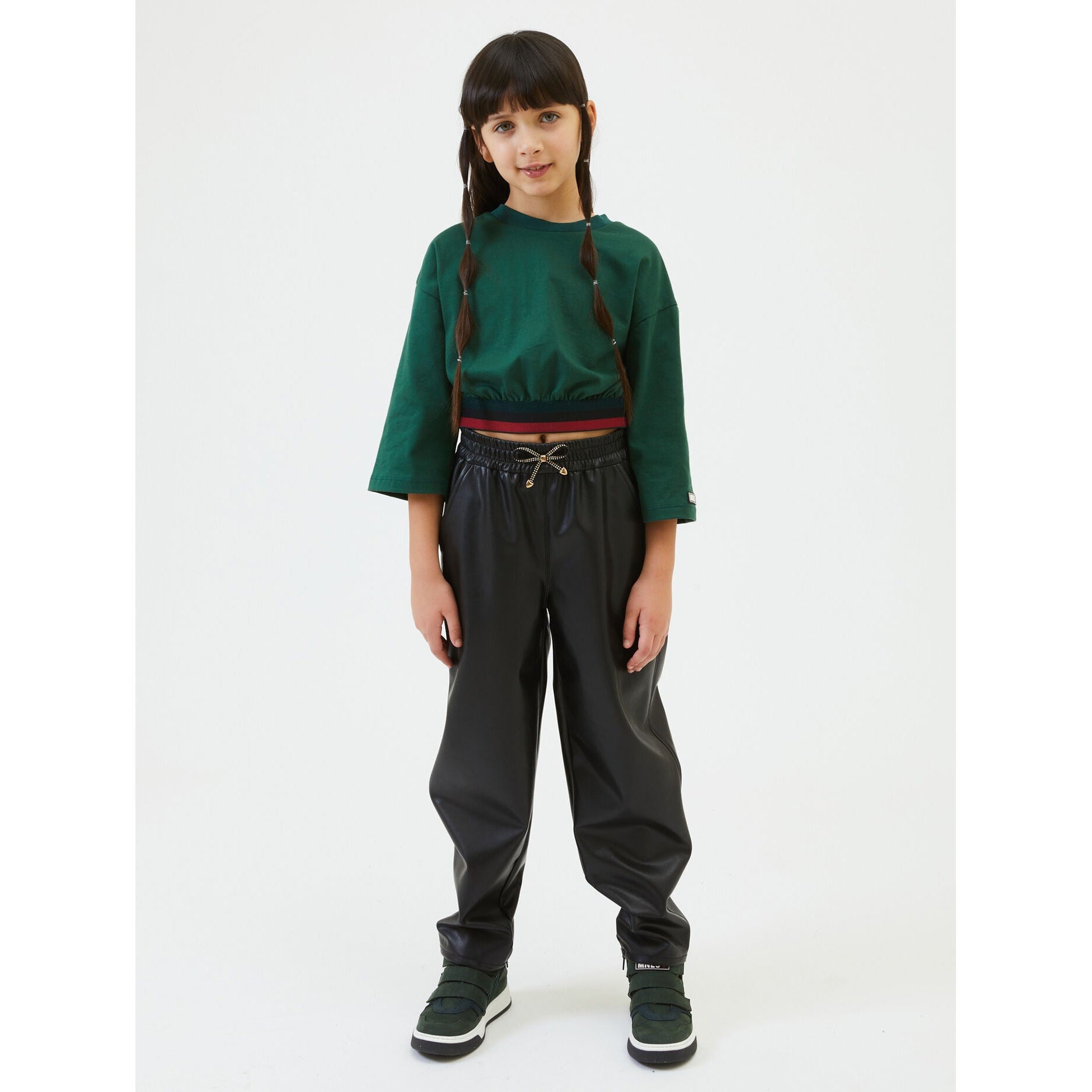 Cropped Jersey T-Shirt