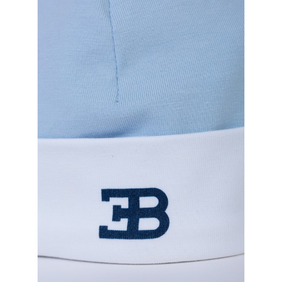 LOGO LIGHT BLUE BEANIE