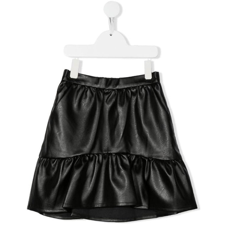 RUCHED PANEL DETAIL SKIRT
