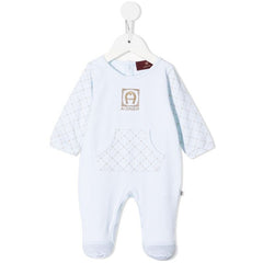 Cotton Overall Set With Embroidered Logo