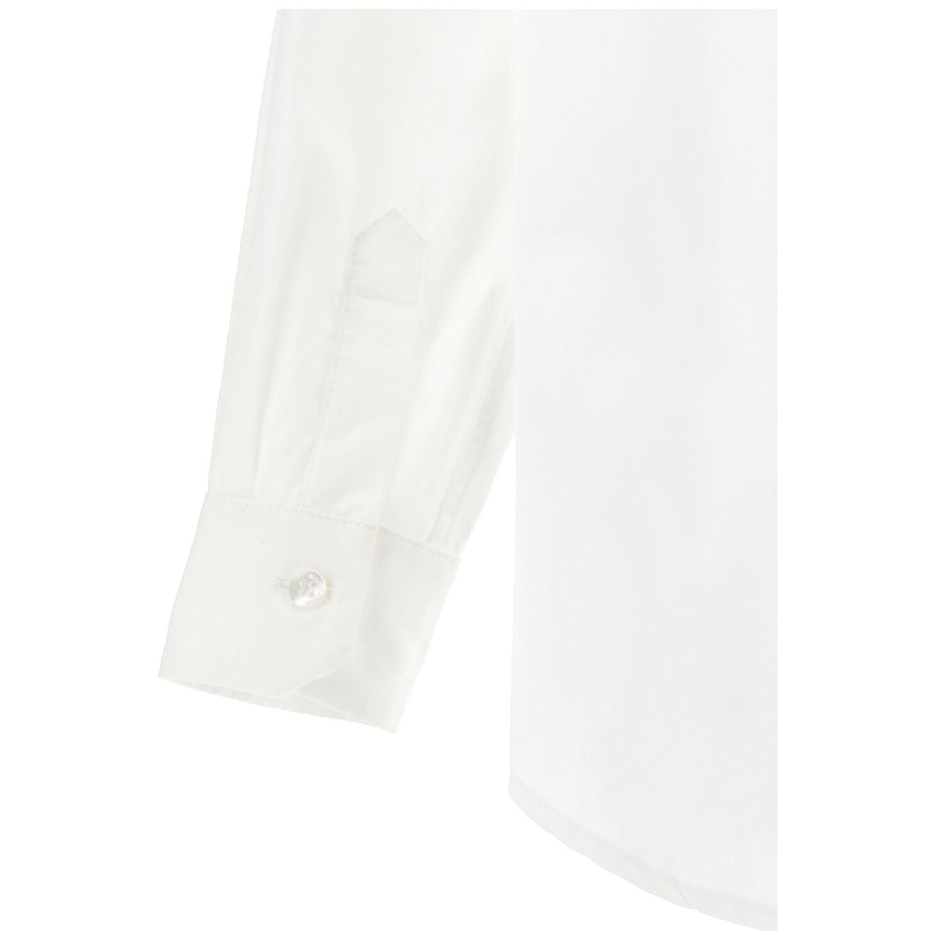 POPLIN SHIRT WITH PLASTRON