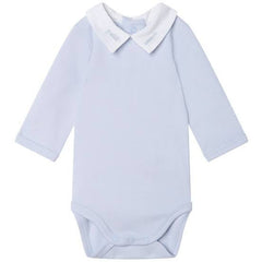 Embroidered Logo Collar Onesie